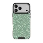 Lush Meadows - Floral iPhone 17 Pro Max Case, Elite Dark (MagSafe) / Silver