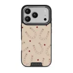Lucky Charm - iPhone 17 Pro Case, Elite Dark (MagSafe) / Silver