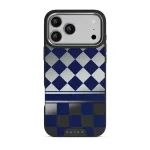 Check & Mate - iPhone 17 Pro Max Case, Elite Mirror Dark (MagSafe) / Silver