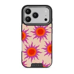 Sunset Glow - iPhone 17 Pro Case, Elite Dark (MagSafe) / Silver