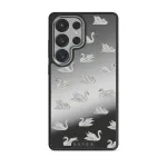 Evermore - Samsung Galaxy S25 Ultra Case, Elite Mirror Dark (Magnetic) / Silver