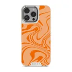 High Vibrations - Color Swirl iPhone 16 Pro Case, Elite Light (MagSafe) / Silver