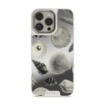 Shell Mosaic - iPhone 16 Pro Case, Elite Mirror Light (MagSafe) / Silver