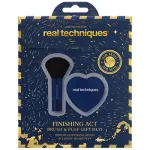 Real Techniques Finishing Act Set - Sada &scaron;tětce a Puff houbičky