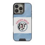 Milkshake - iPhone 16 Pro Case, Elite Dark (MagSafe) / Silver
