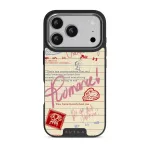 Library Card - iPhone 17 Pro Case, Elite Dark (MagSafe) / Gunmetal