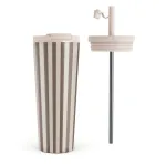 Tiramisu - Travel Mug, 700 ml / Flap & Straw Set
