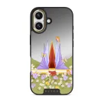 Sunrise - iPhone 17 Case, Elite Mirror Dark (MagSafe) / Gold
