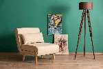 1-kohaline diivan-voodi Hanah Home Folde, kreem, 50 x 50 x 29