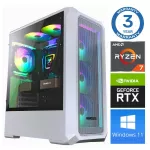 INTOP Ryzen 7 5700X 32GB 500SSD M.2 NVME+2TB RTX3050 6GB WIN11
