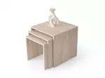Pesalaud (3 t&uuml;kki), Hanah Home, Flex, Travertiin, 50 x 50 x 50