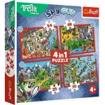 &bdquo;4-in-1&ldquo; pusle &bdquo;Treflikute reisid&ldquo; TREFL