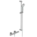 Ideal Standard CeraTherm - du&scaron;ikomplekt T50 termostaadiga, 3 joatoru t&uuml;&uuml;pi, kroom A7218AA