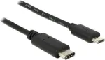 "USB 2.0 USB Type-C 2.0 pistik > USB 2.0 Micro-B pistik 0,5 m must Delock"