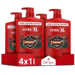 Old Spice Bearglove Meeste Du&scaron;igeel Ja &Scaron;ampoon, 4x1000 ml