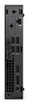 DELL Pro QCM1250 Intel&reg; Core&trade; i3 i3-14100T 8 GB DDR5-SDRAM 512 GB SSD Windows 11 Pro mikroarvuti Mini-arvuti Must