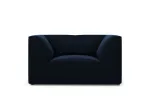 Velvet Armchair, "Siena", 1 Seat, 120x92x69 Made in Europe
