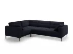 Left Velvet Sofa, "Lazio", 4 Seats, 282x194x86 Made in Europe