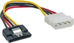 InLine Molex &ndash; SATA, 0,3 m, erinevates v&auml;rvides (29670D)