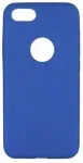 "Slim Synthetic Leather Back Case iPhone 8" Blue