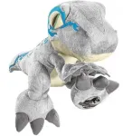 Schmidt Spiele Jurassic World, Blue, cuddly toy (grey/blue, 48 cm)