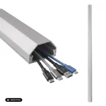 Aluminium cabel cover strip MCTV-897 S