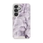 Black Currant - Samsung Galaxy S25 Case, Elite Light (Magnetic) / Silver