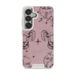 Aries - Samsung Galaxy S25 Case, Elite Light (Magnetic) / Silver / Pink