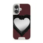 Temptation - iPhone 16 Case, Elite Mirror Light (MagSafe) / Silver