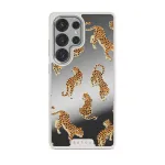 Pretty Kitty - Samsung Galaxy S25 Ultra Case, Elite Mirror Light (Magnetic) / Silver
