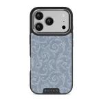 Mystique - iPhone 17 Pro Case, Elite Dark (MagSafe) / Silver