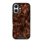 Toasted Chestnut - Brown iPhone 17 Case, Elite Dark (MagSafe) / Silver