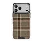 Favorite Coat - Plaid iPhone 17 Pro Max Case, Elite Dark (MagSafe) / Silver