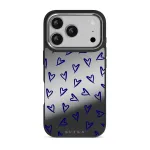 Love Me Right - iPhone 17 Pro Case, Elite Mirror Dark (MagSafe) / Silver