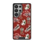 Merry Kitty - Samsung Galaxy S25 Ultra Case, Elite Dark (Magnetic) / Silver