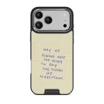 May We Always - iPhone 17 Pro Max Case, Elite Dark (MagSafe) / Silver