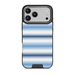 White Noise - iPhone 17 Pro Max Case, Elite Dark (MagSafe) / Silver