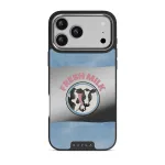 Milkshake - iPhone 17 Pro Max Case, Elite Mirror Dark (MagSafe) / Silver