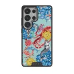 Aegean Affair - Samsung Galaxy S25 Ultra Case, Elite Dark (Magnetic) / Silver
