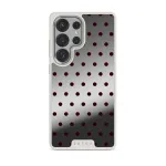 Red Velvet - Samsung Galaxy S25 Ultra Case, Elite Mirror Light (Magnetic) / Silver