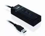 iBox IUH3FB liidese jaotur 5000 Mbit/s Must