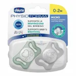 CHICCO-7512641 &ndash; &bdquo;MICRO GLOW SIL&ldquo; lutik, 0&ndash;2 kuud, 2 tk.