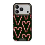 Candy Lane - iPhone 17 Pro Case, Elite Dark (MagSafe) / Gold