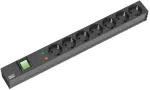 IT PDU Basic 19" 7-Way 2m Black