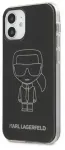 "Iconic Outline Cover iPhone 12 / 12 Pro" Black