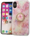 "Marble Ring Back Case iPhone 12 Mini" Pink