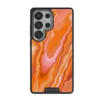 Retro Glow - Samsung Galaxy S25 Ultra Case, Elite Dark (Magnetic) / Silver
