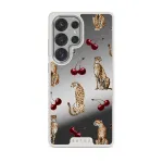 Cougar - Samsung Galaxy S25 Ultra Case, Elite Mirror Light (Magnetic) / Silver
