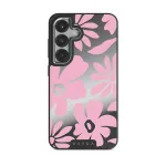 Daytime Fiesta - Samsung Galaxy S25 Case, Elite Mirror Dark (Magnetic) / Silver