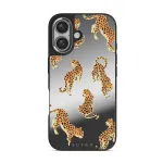 Pretty Kitty - iPhone 16 Case, Elite Mirror Dark (MagSafe) / Silver